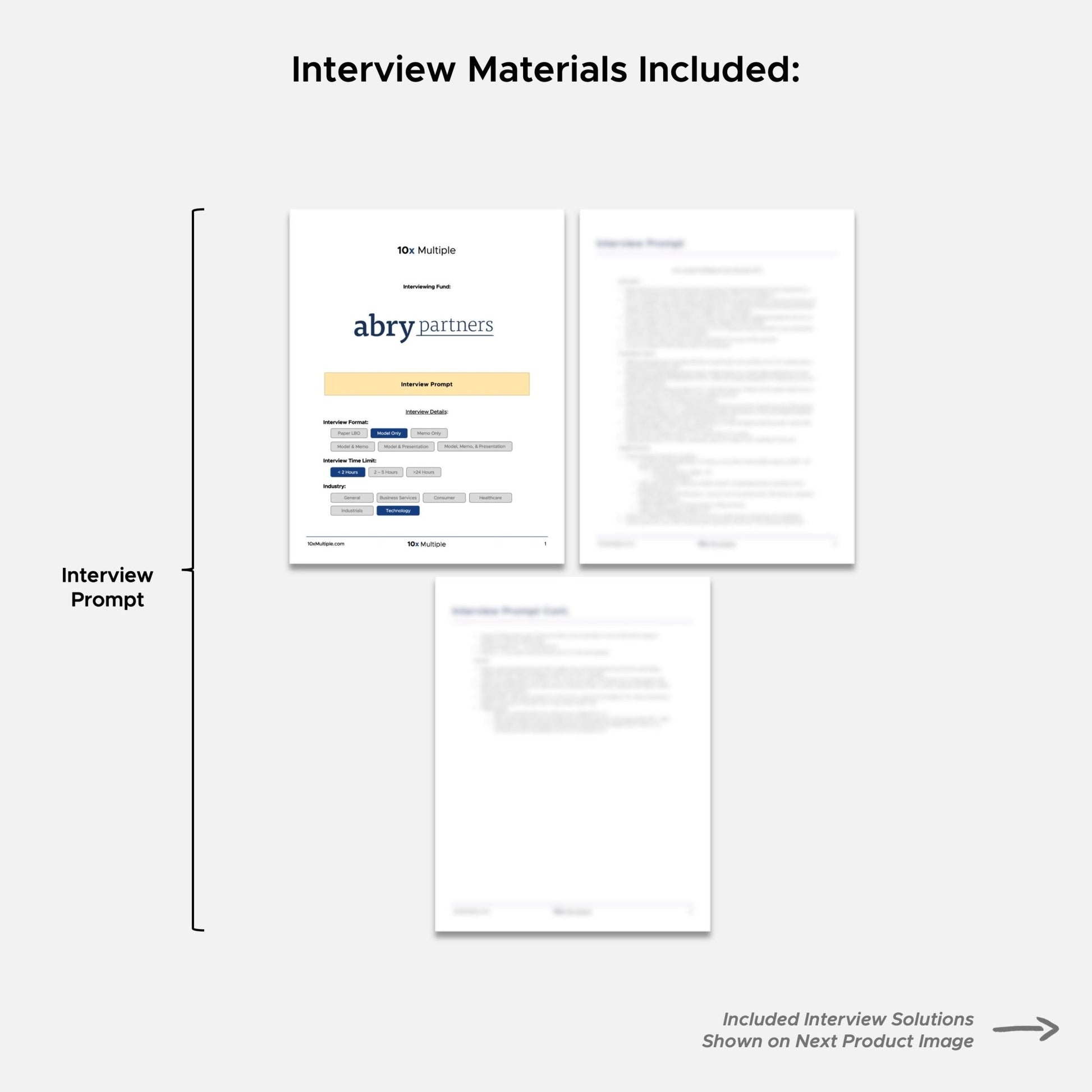 Private Equity Interview Questions PE Practice Mega Fund Abry Partners Interview - 10x Multiple