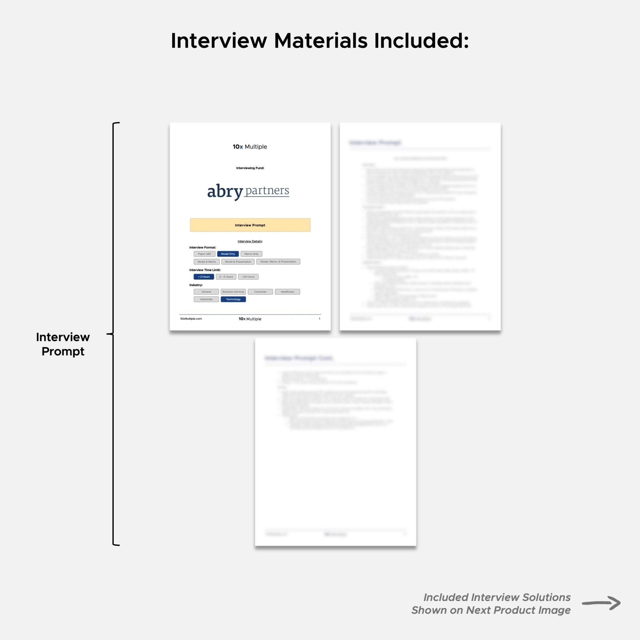 Private Equity Interview Questions PE Practice Mega Fund Abry Partners Interview - 10x Multiple