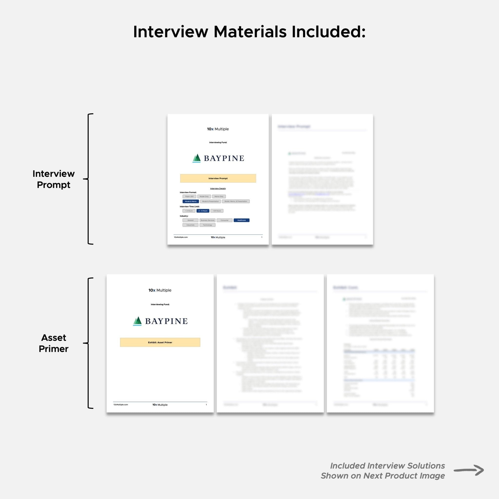 Private Equity Interview Questions PE Practice Mega Fund BayPine Interview - 10x Multiple
