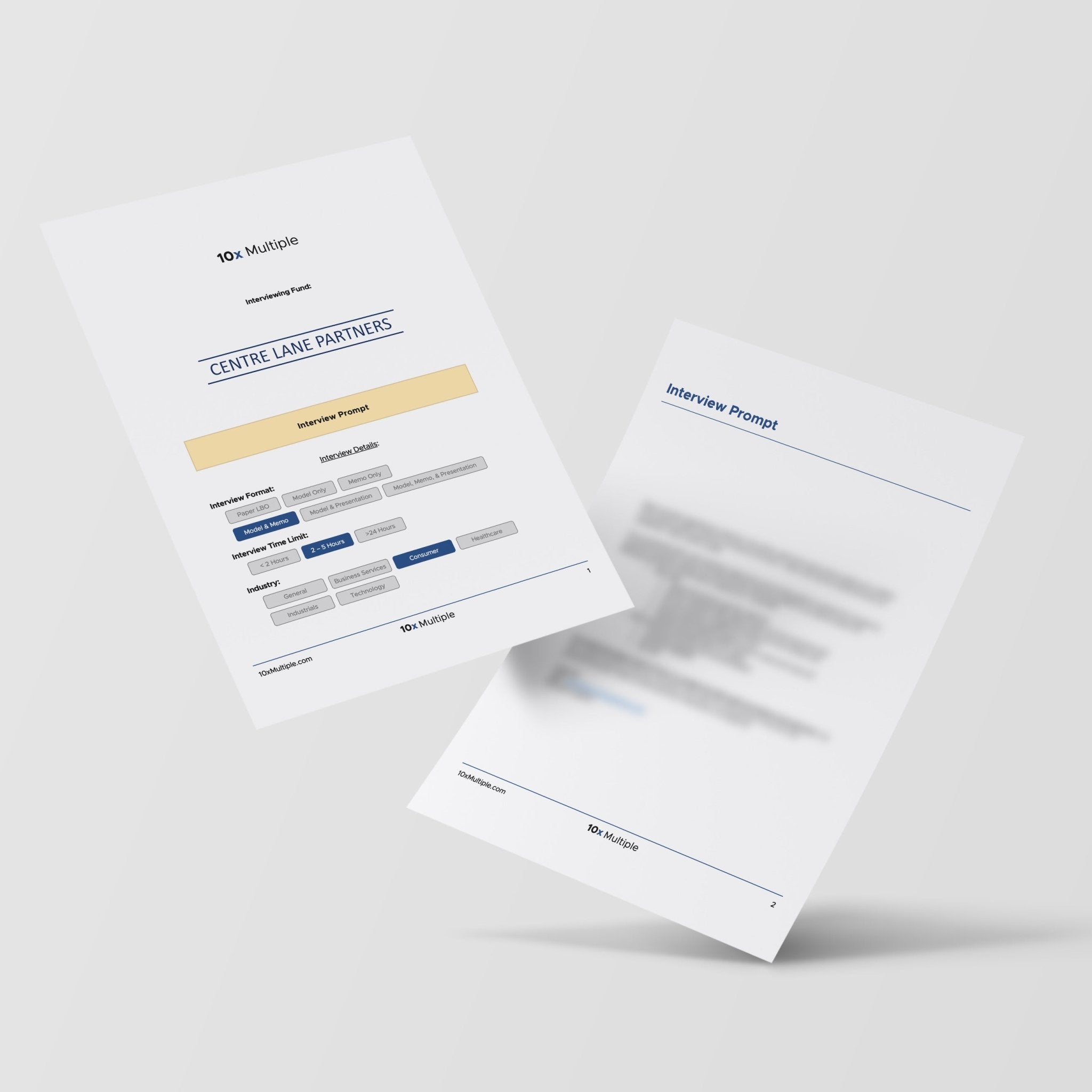 Private Equity Interview Questions PE Practice Mega Fund Centre Lane Partners Interview - 10x Multiple