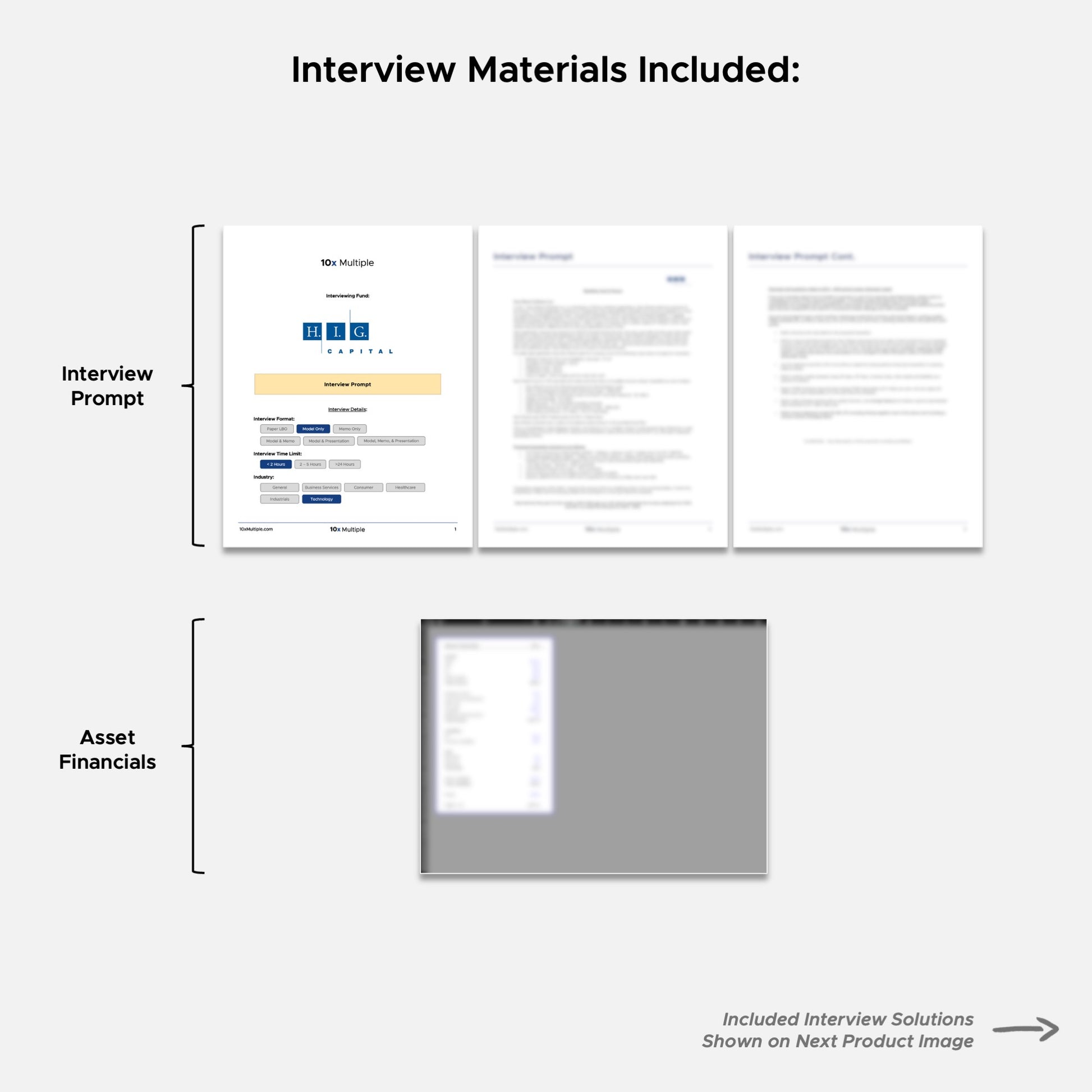 Private Equity Interview Questions PE Practice Mega Fund HIG Interview - 10x Multiple