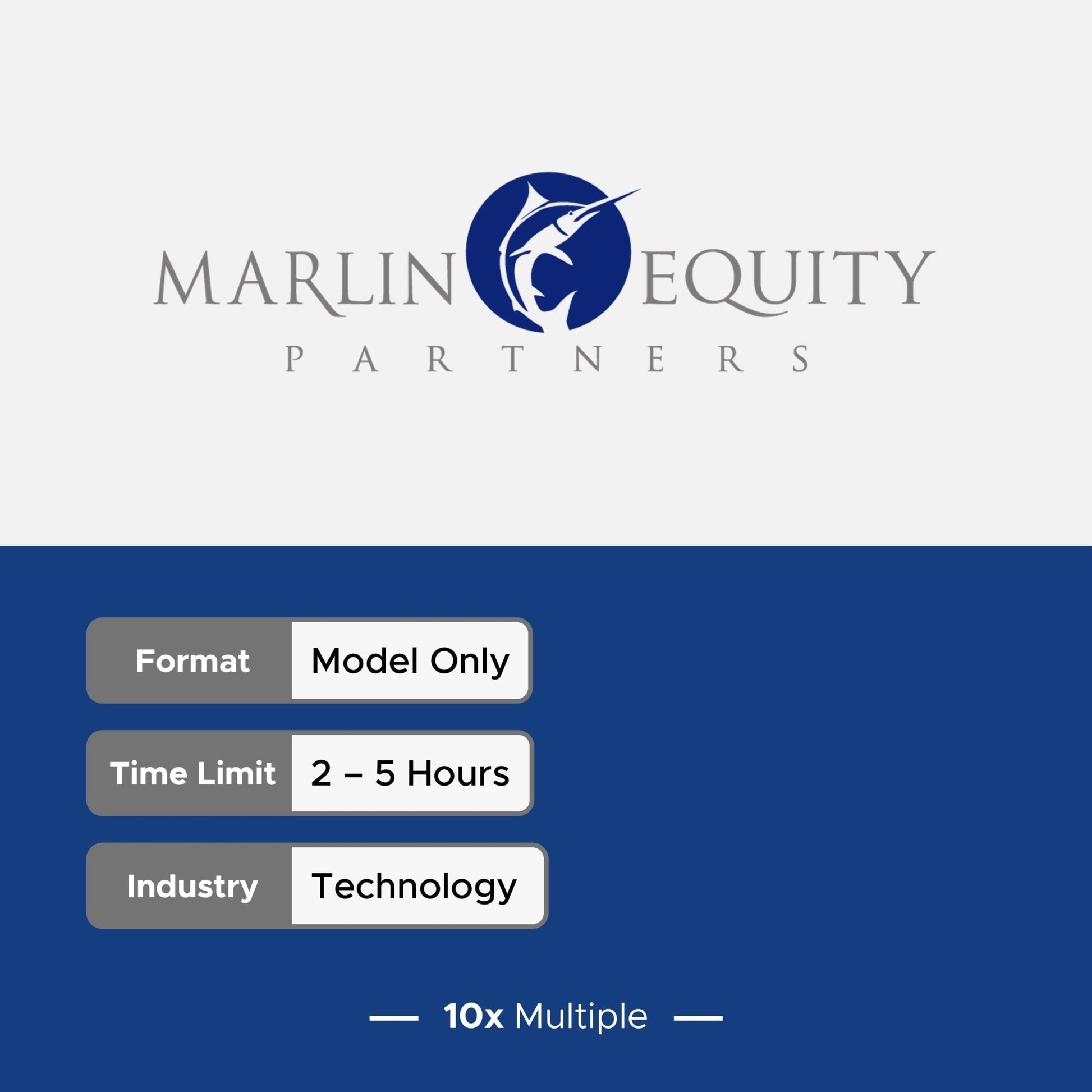Private Equity Interview Questions PE Practice Mega Fund Marlin Equity Interview - 10x Multiple