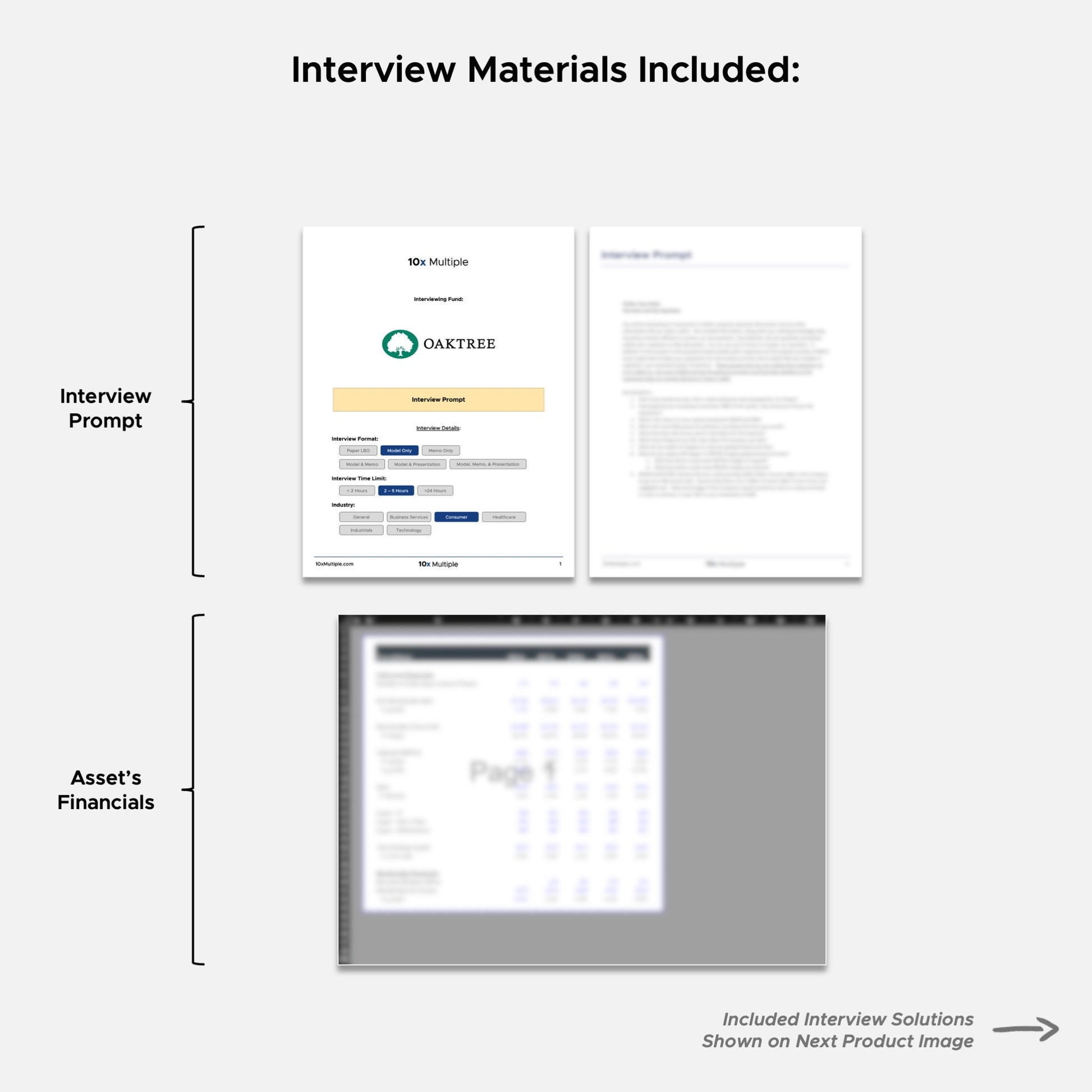 Private Equity Interview Questions PE Practice Mega Fund Oaktree Capital Management Interview - 10x Multiple