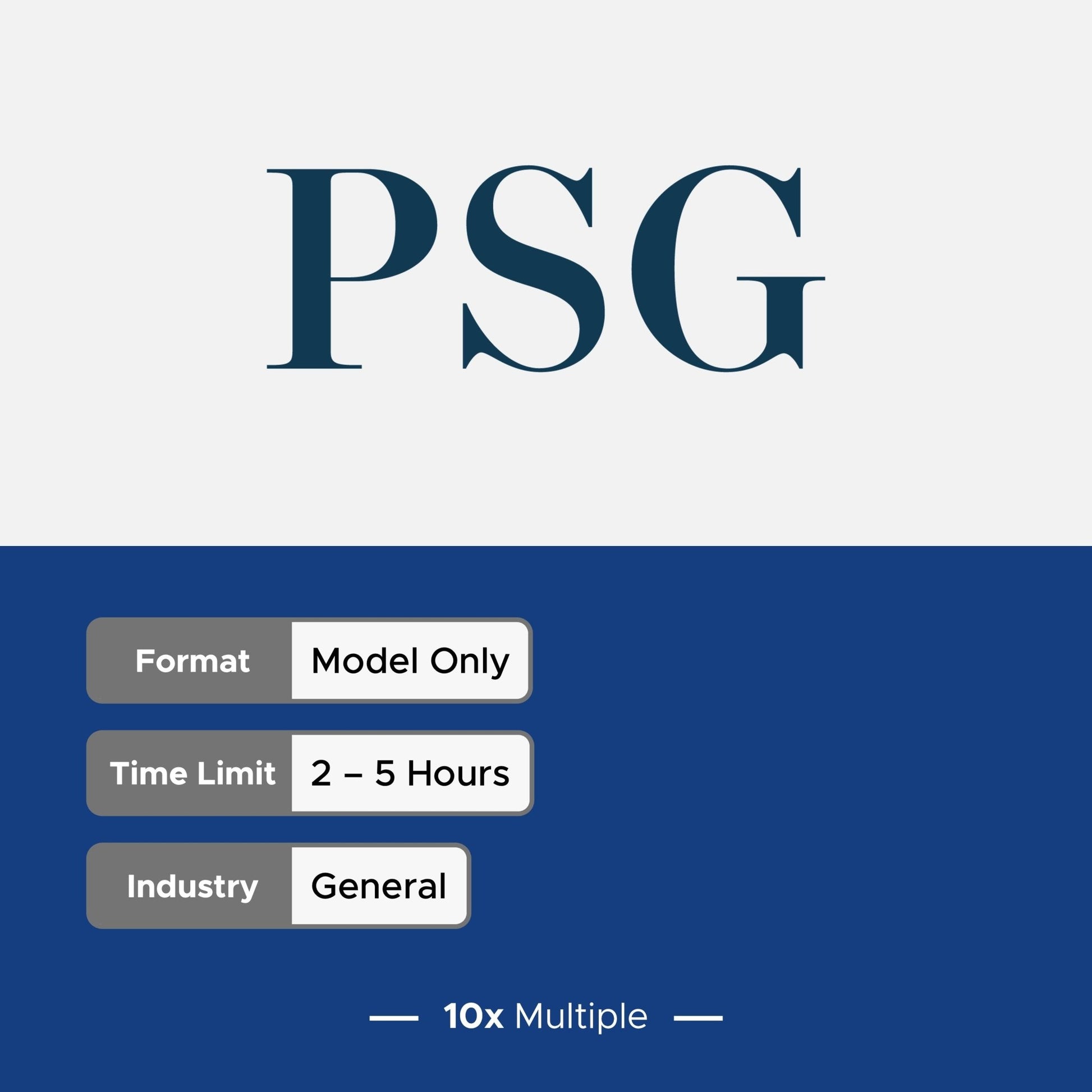 Private Equity Interview Questions PE Practice Mega Fund PSG Interview - 10x Multiple