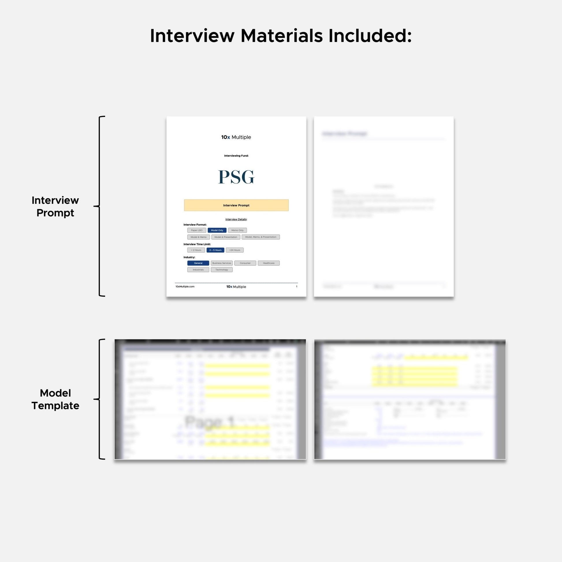 Private Equity Interview Questions PE Practice Mega Fund PSG Interview - 10x Multiple