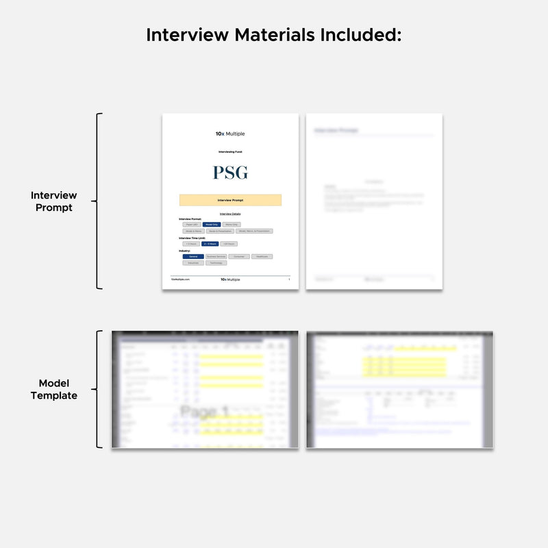 Private Equity Interview Questions PE Practice Mega Fund PSG Interview - 10x Multiple