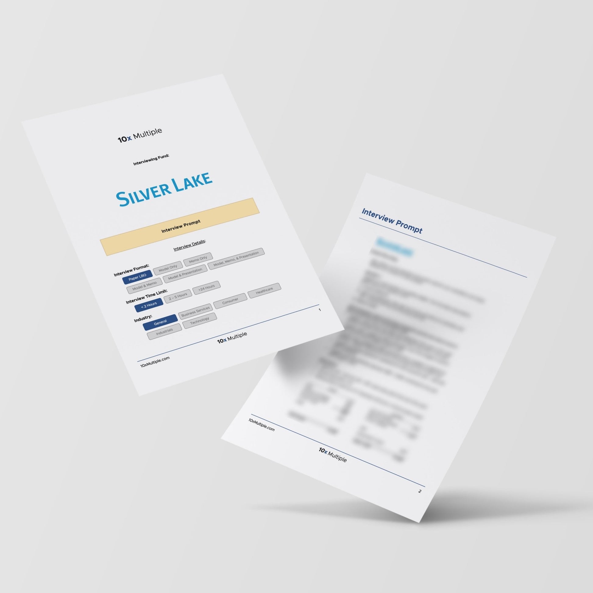 Private Equity Interview Questions PE Practice Mega Fund Silver Lake Interview - 10x Multiple