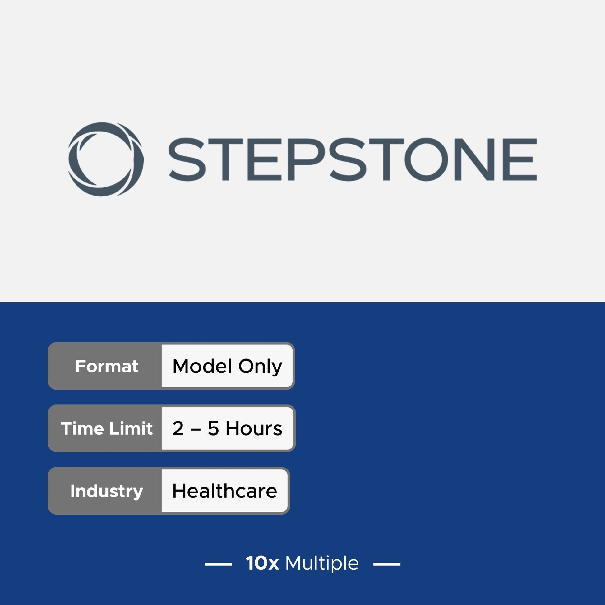 Private Equity Interview Questions PE Practice Mega Fund StepStone Group Interview - 10x Multiple
