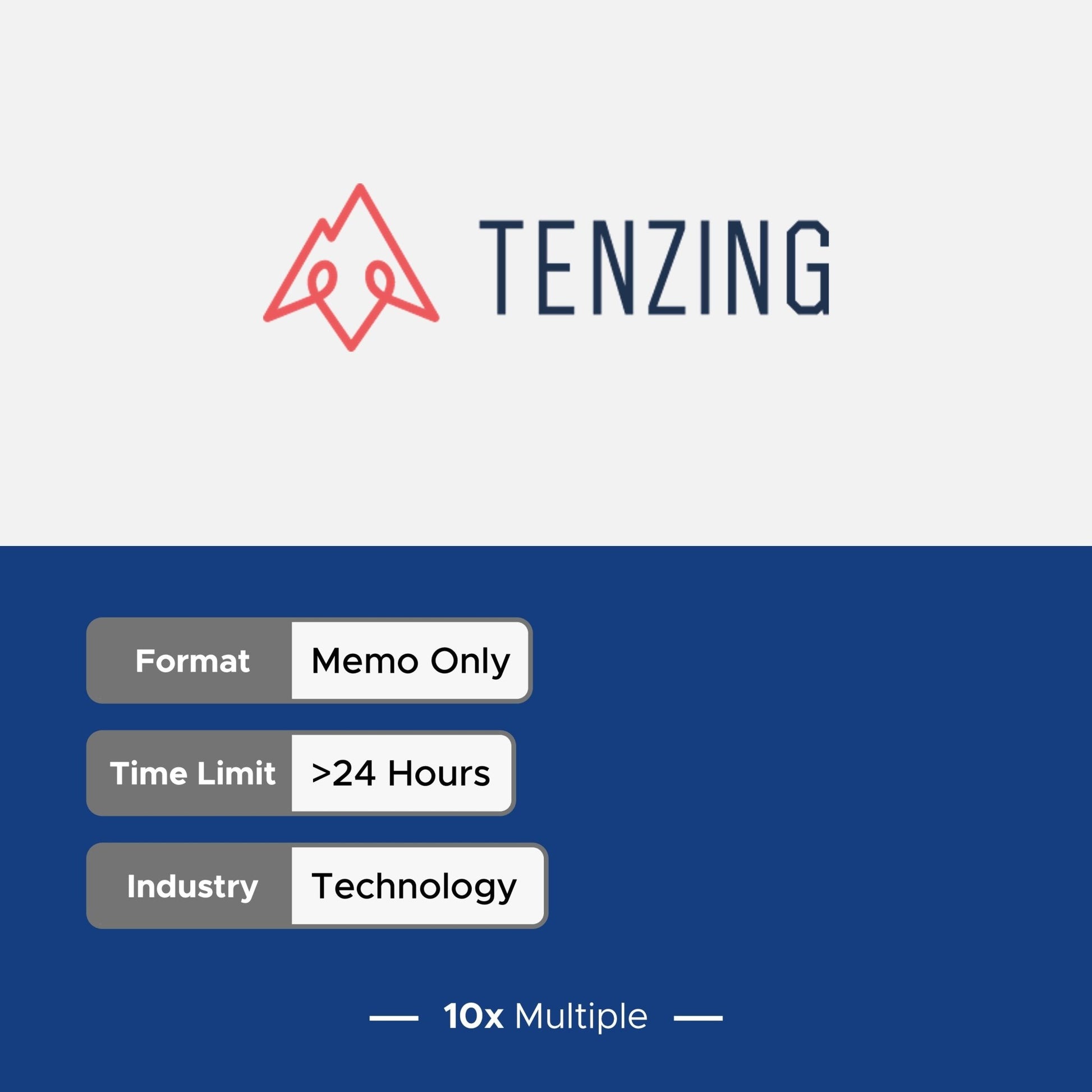 Private Equity Interview Questions PE Practice Mega Fund Tenzing Interview - 10x Multiple