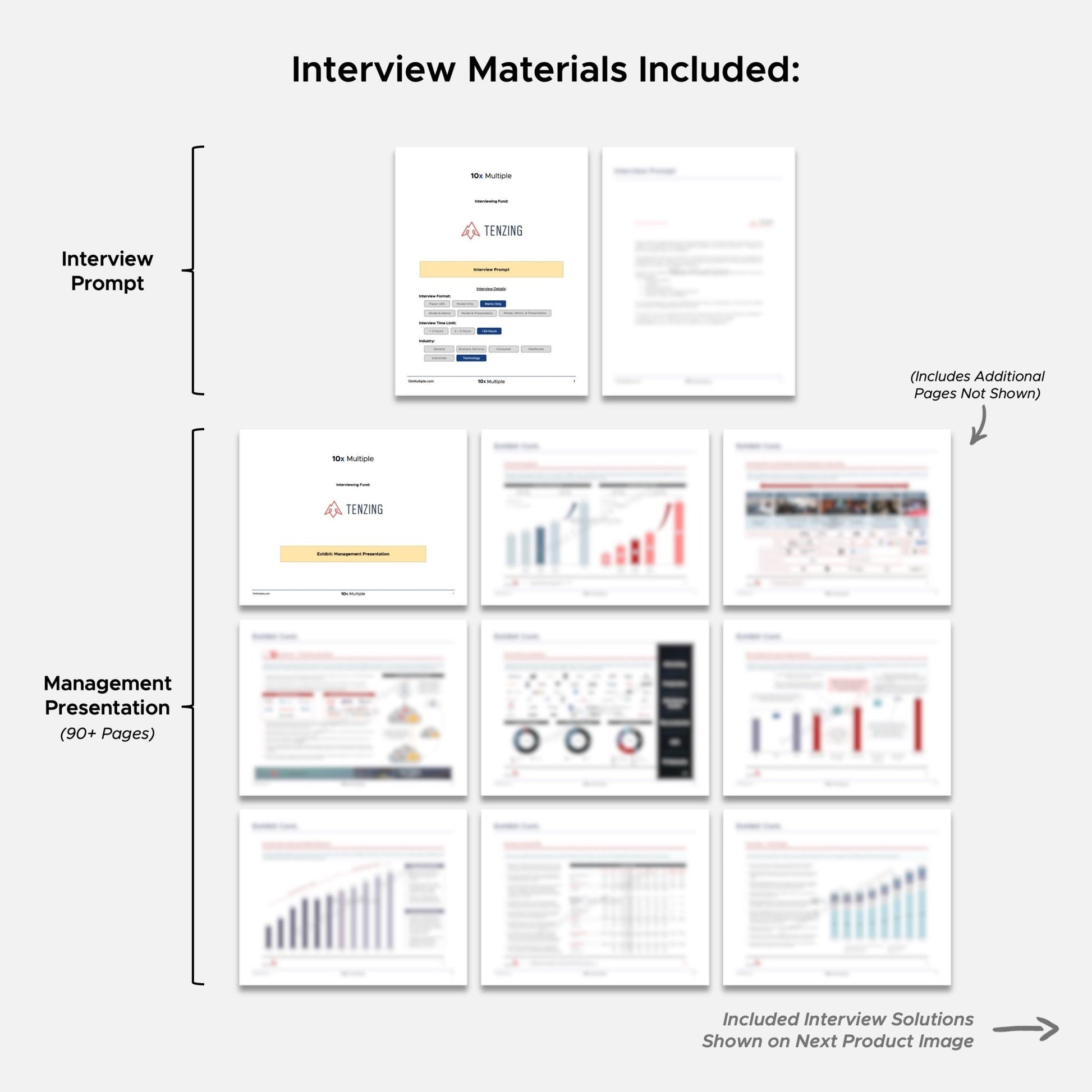 Private Equity Interview Questions PE Practice Mega Fund Tenzing Interview - 10x Multiple