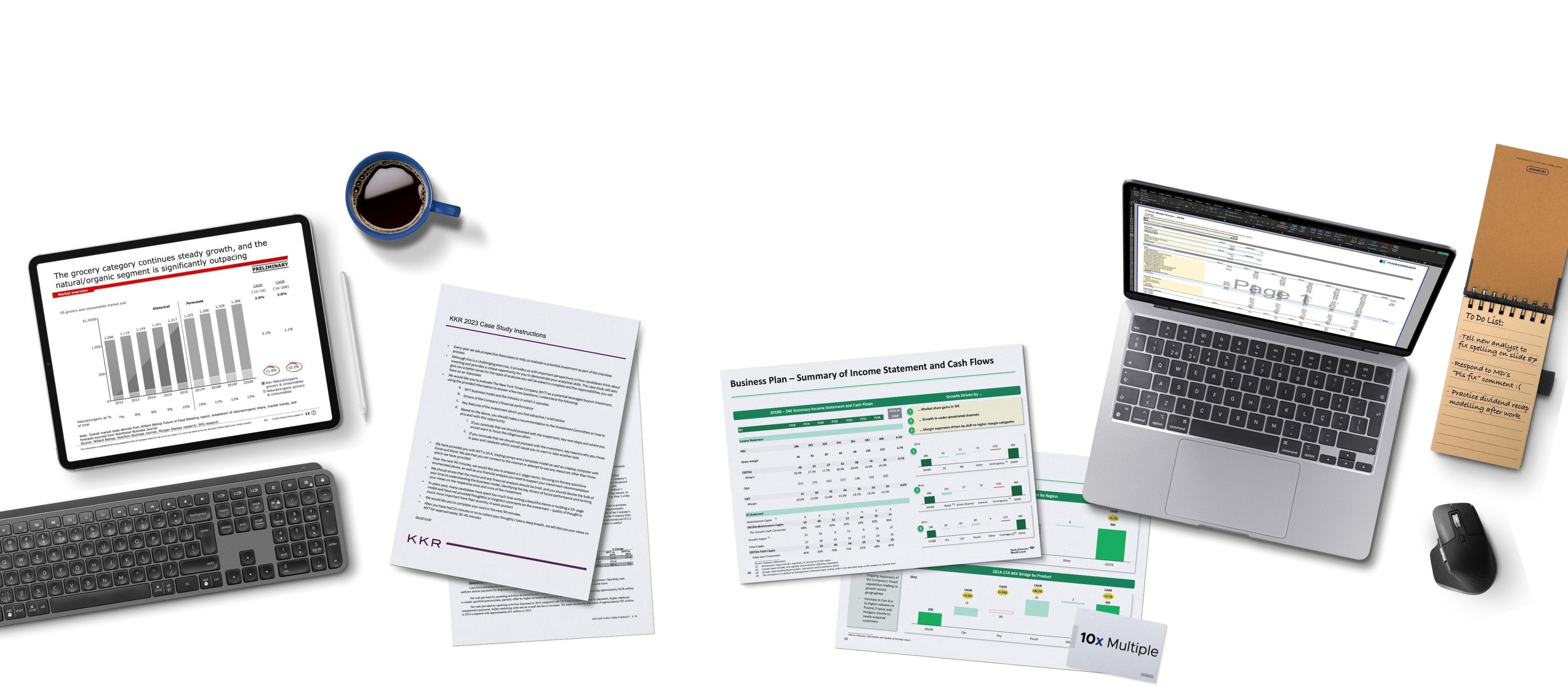 Private Equity Interview Questions PE Practice Model Memo Paper LBO Solutions 10xMultiple