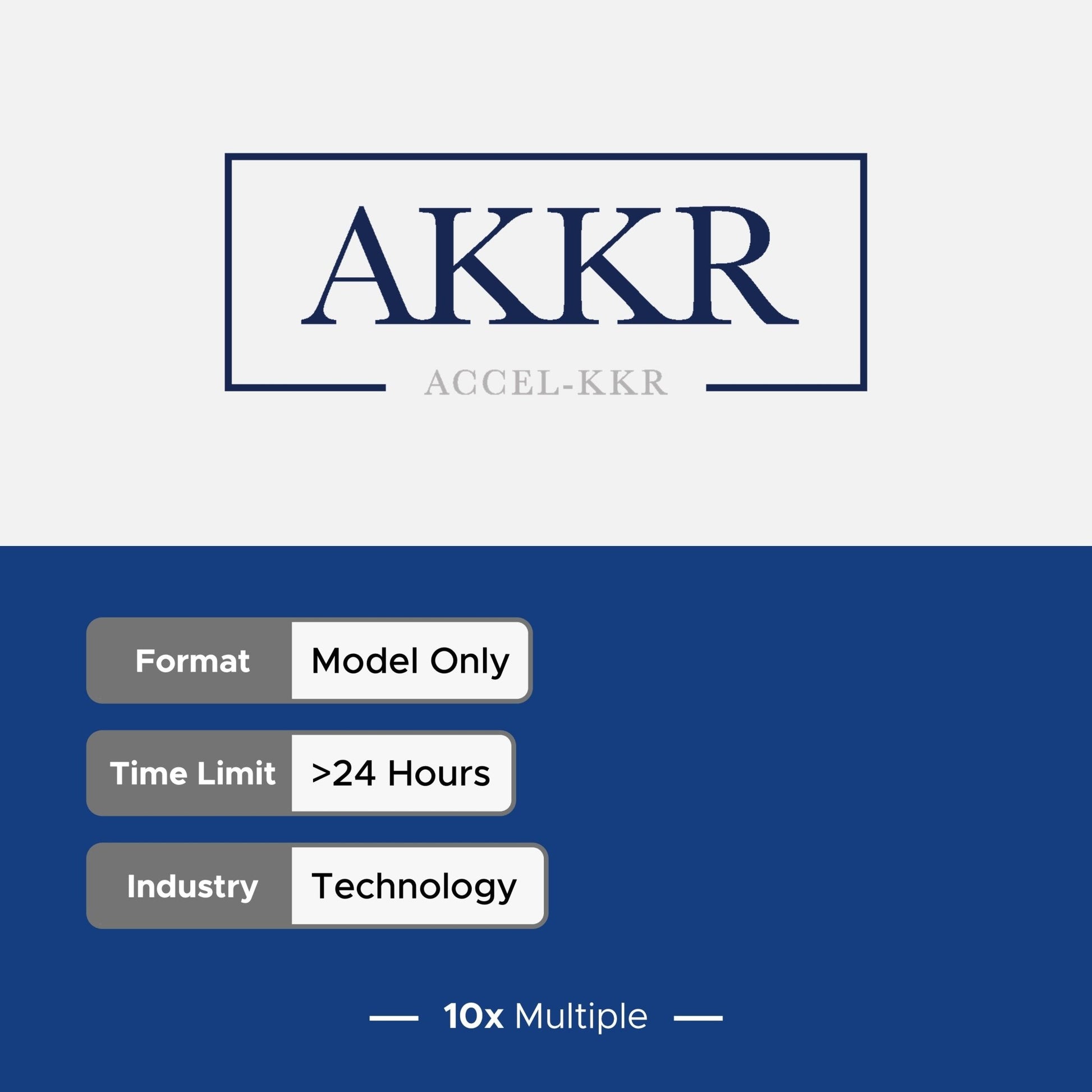 Private Equity Interview Questions PE Practice Mega Fund Accel - KKR Interview - 10x Multiple