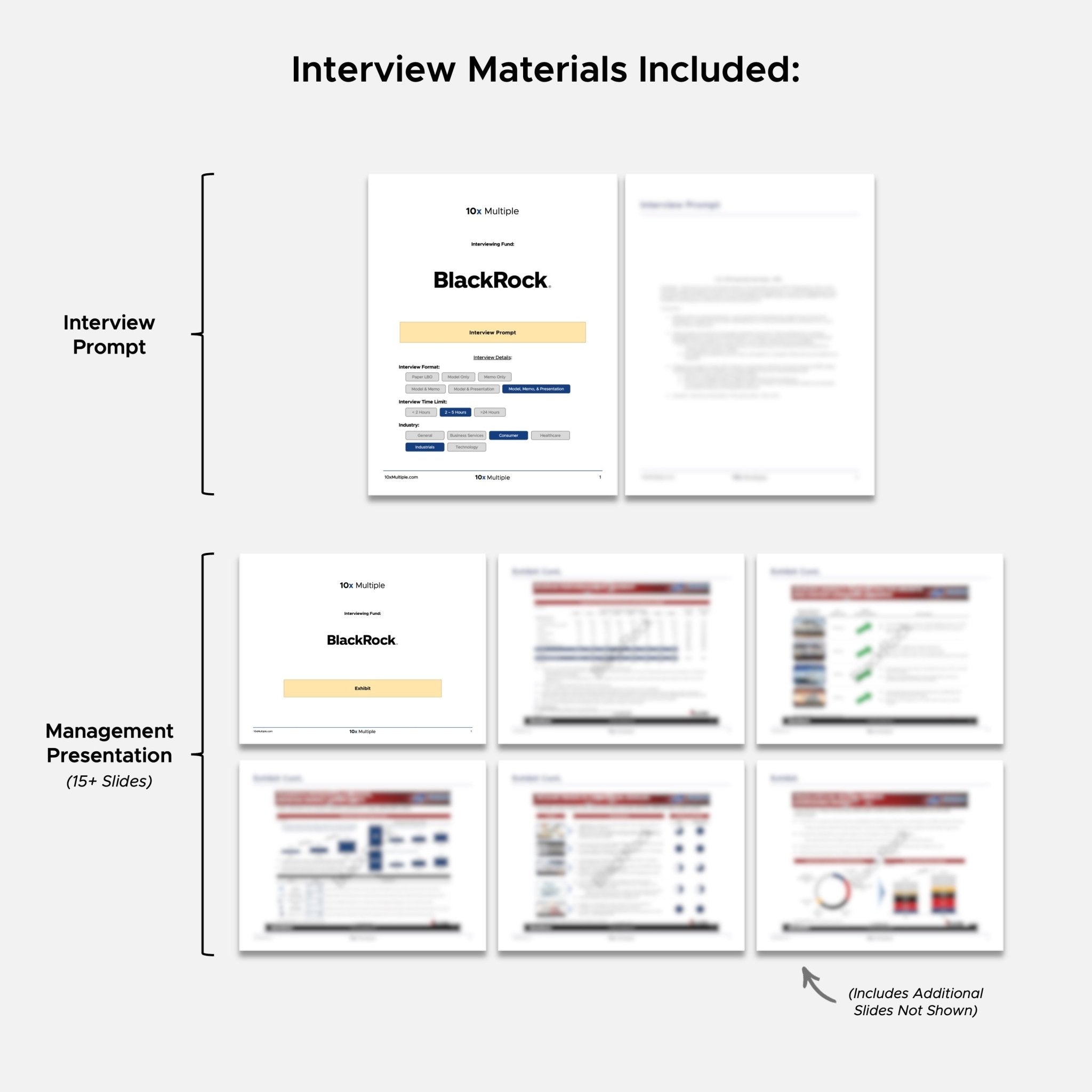 Private Equity Interview Questions PE Practice Mega Fund BlackRock Interview - 10x Multiple