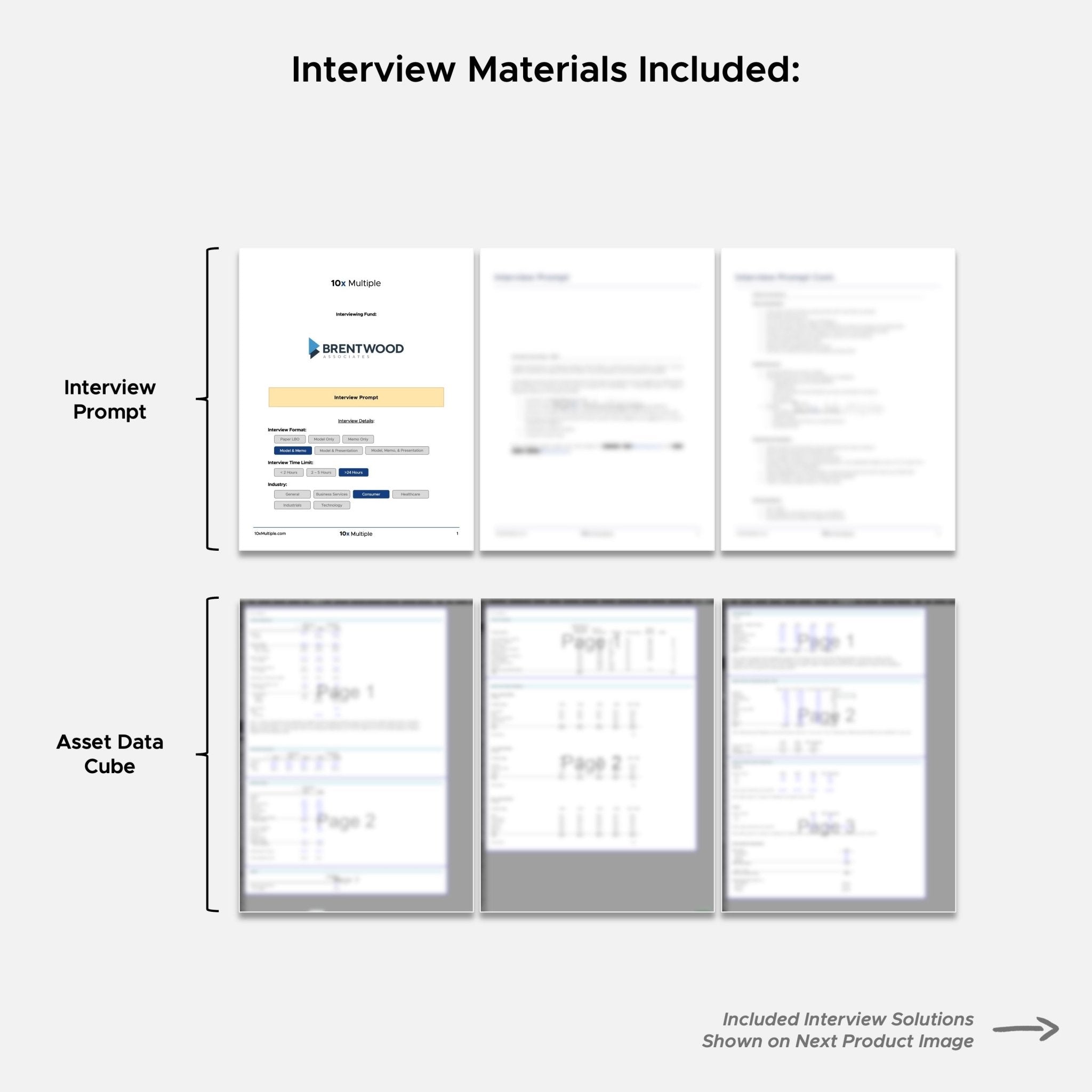 Private Equity Interview Questions PE Practice Mega Fund Brentwood Associates Interview - 10x Multiple