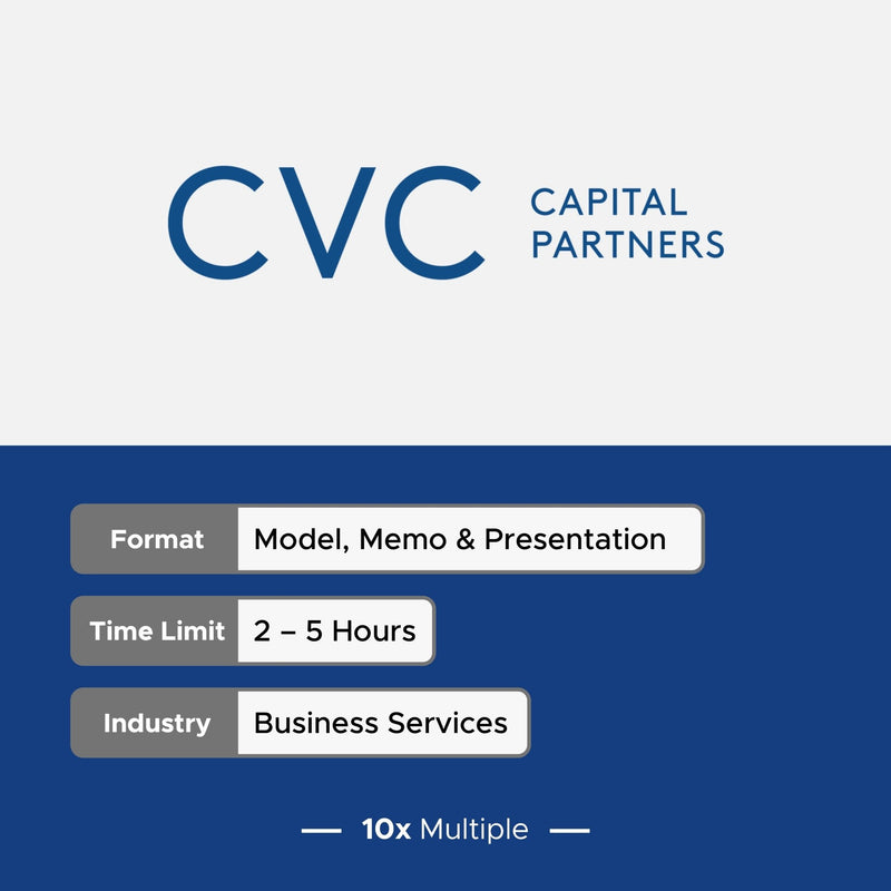 Private Equity Interview Questions PE Practice Mega Fund CVC Interview - 10x Multiple