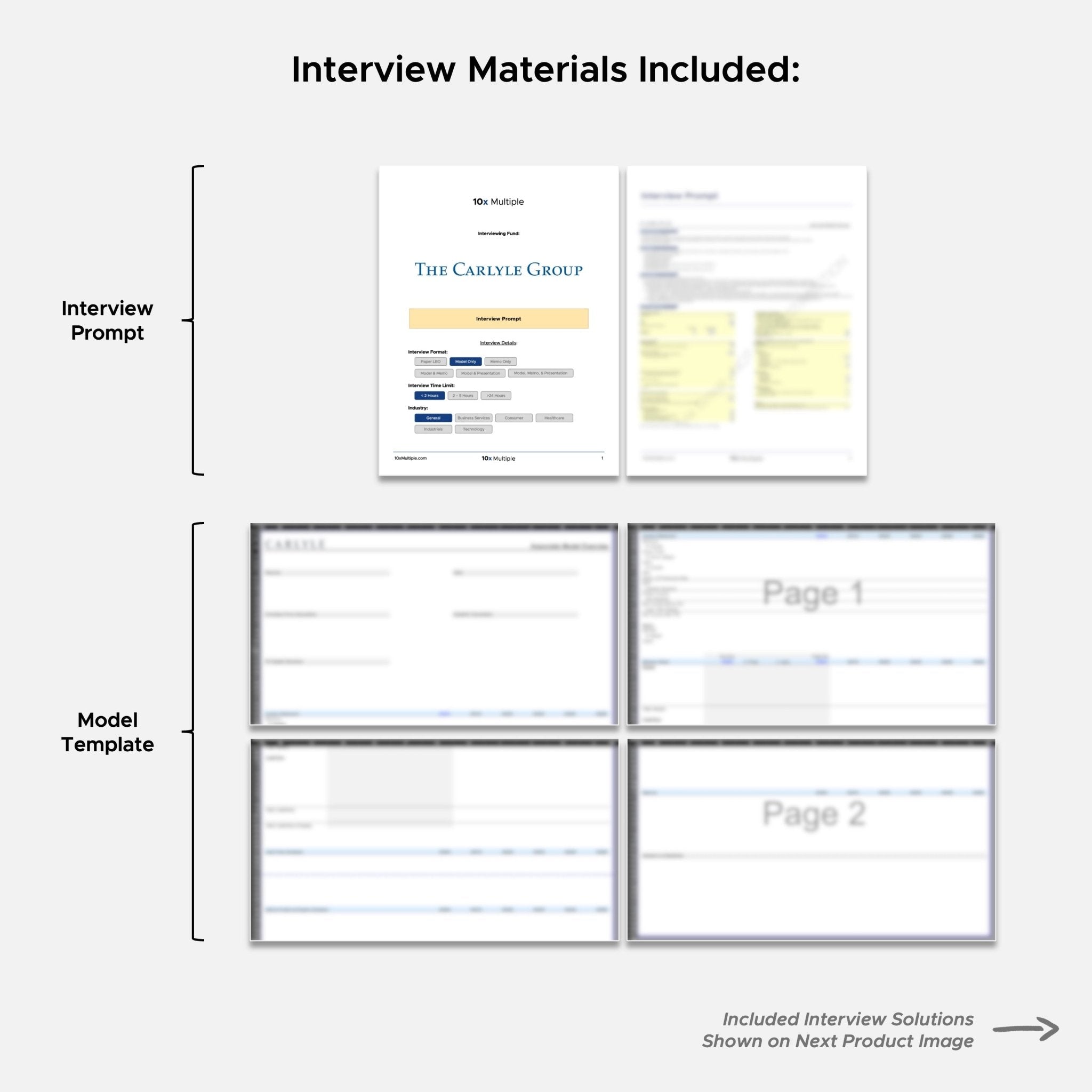Private Equity Interview Questions PE Practice Mega Fund Carlyle Interview - 10x Multiple