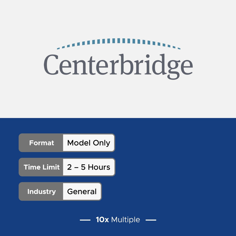 Private Equity Interview Questions PE Practice Mega Fund Centerbridge Interview - 10x Multiple