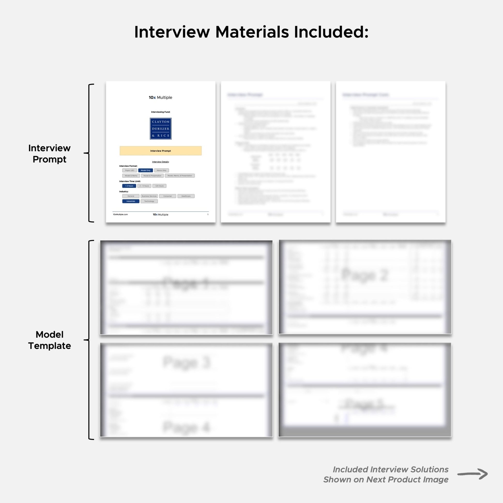 Private Equity Interview Questions PE Practice Mega Fund Clayton Dubilier & Rice (CD&R) Interview - 10x Multiple