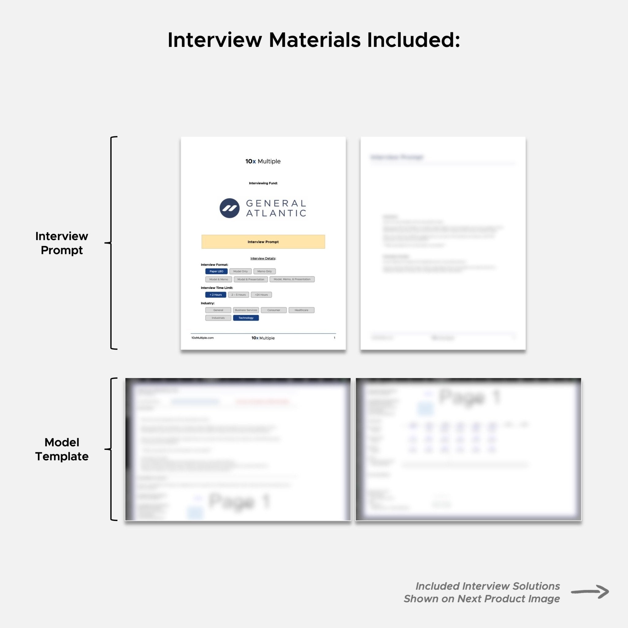 Private Equity Interview Questions PE Practice Mega Fund General Atlantic Interview - 10x Multiple