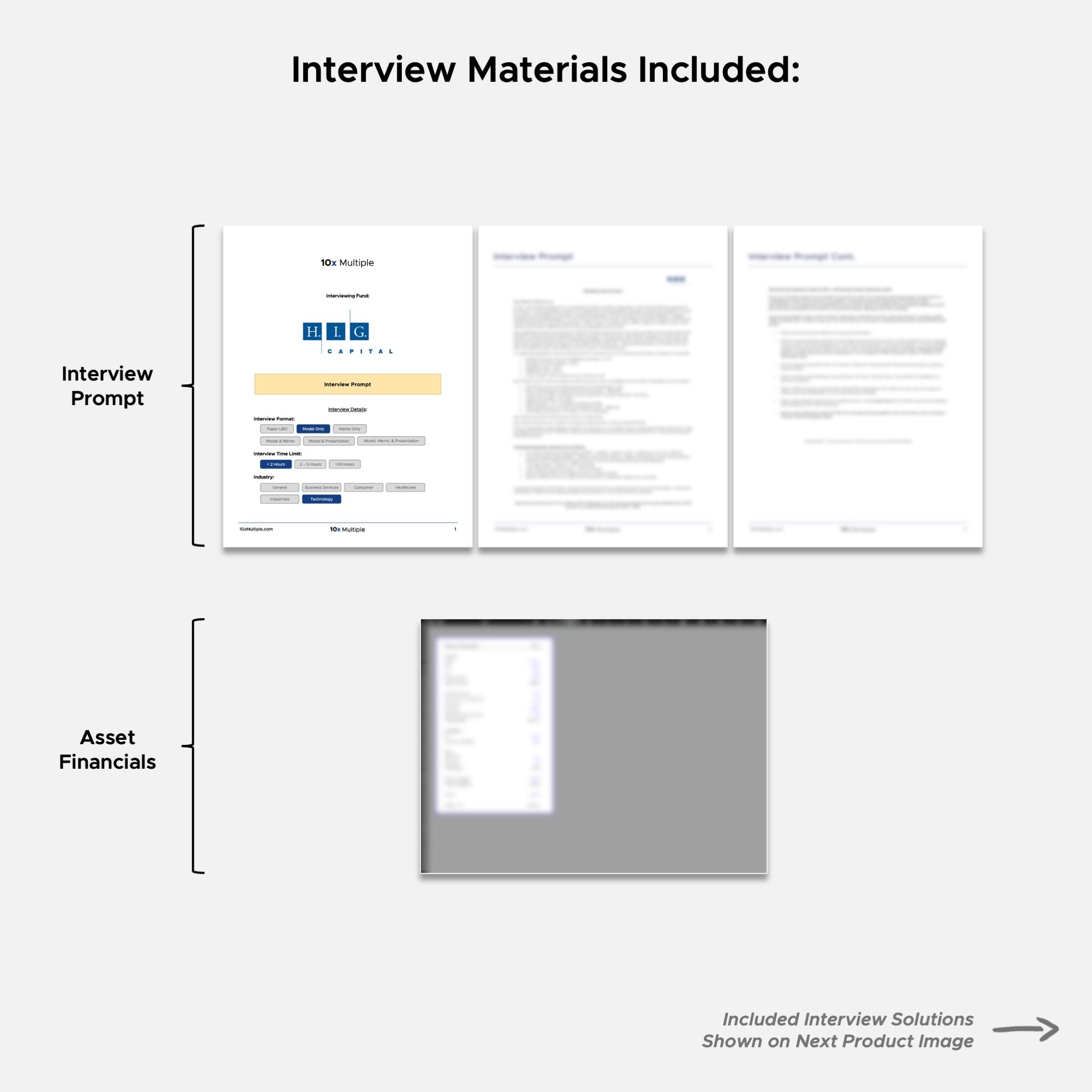 Private Equity Interview Questions PE Practice Mega Fund HIG Interview - 10x Multiple