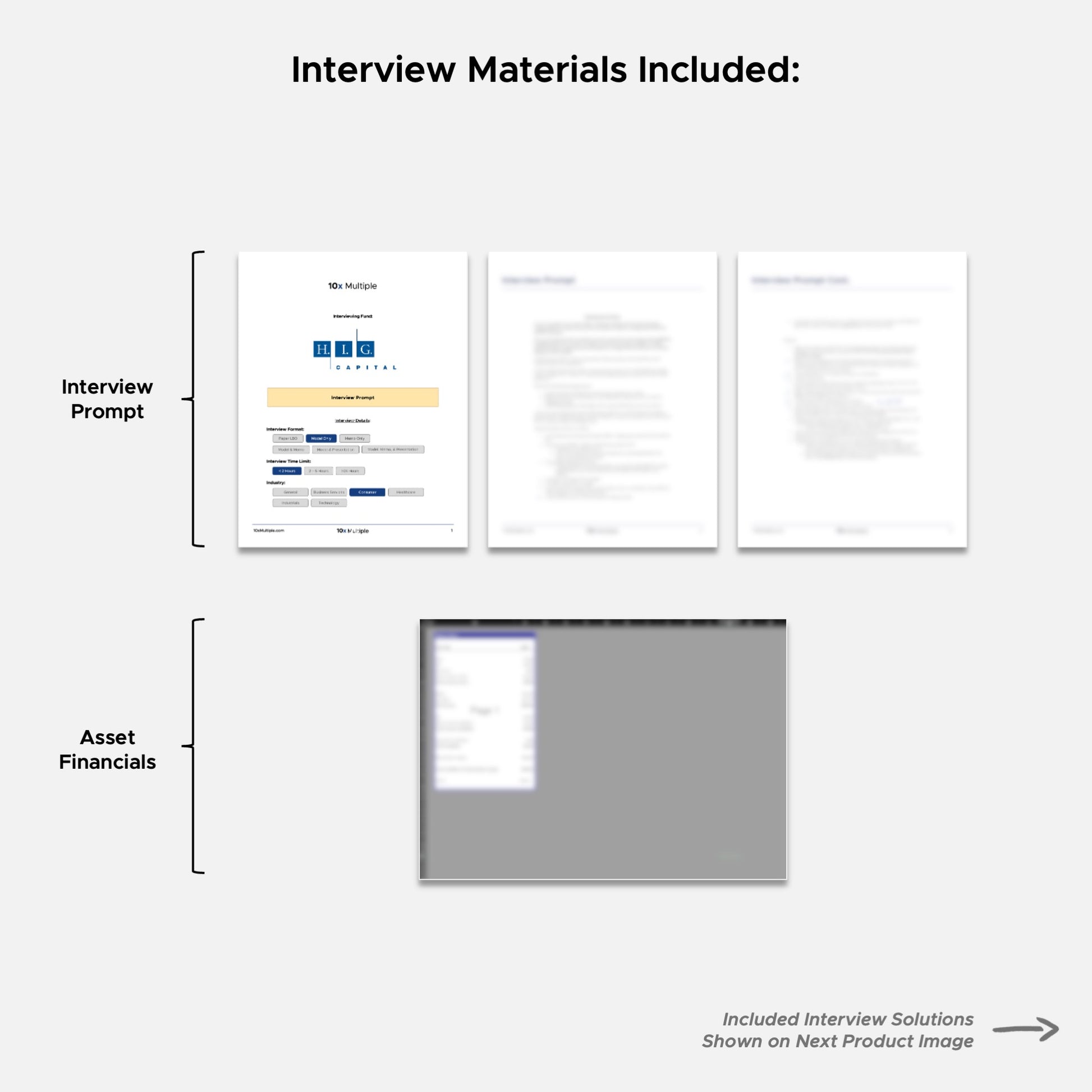 Private Equity Interview Questions PE Practice Mega Fund HIG Interview - 10x Multiple
