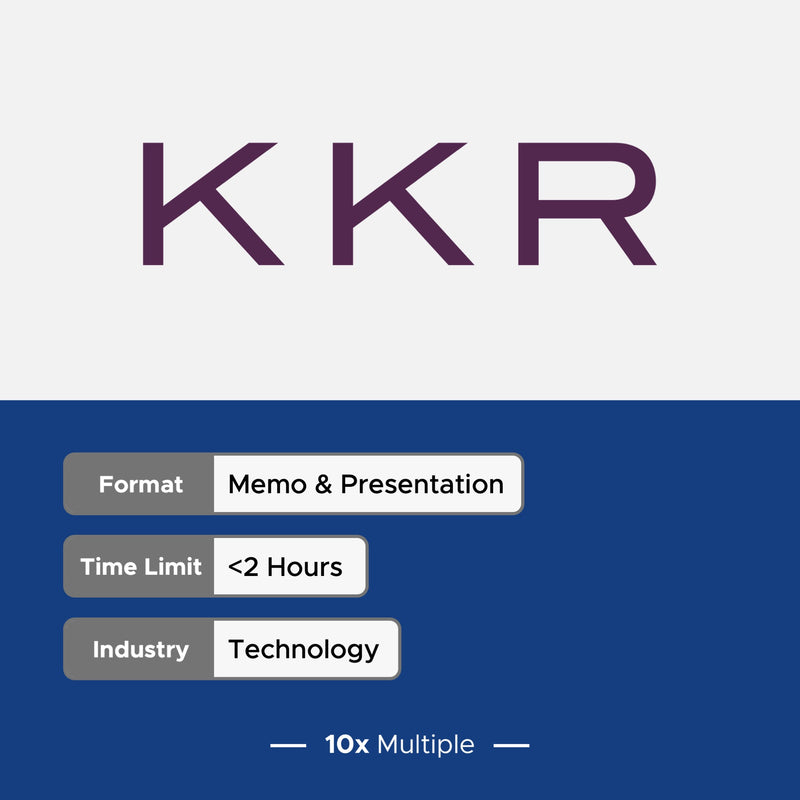 Private Equity Interview Questions PE Practice Mega Fund KKR Interview - 10x Multiple