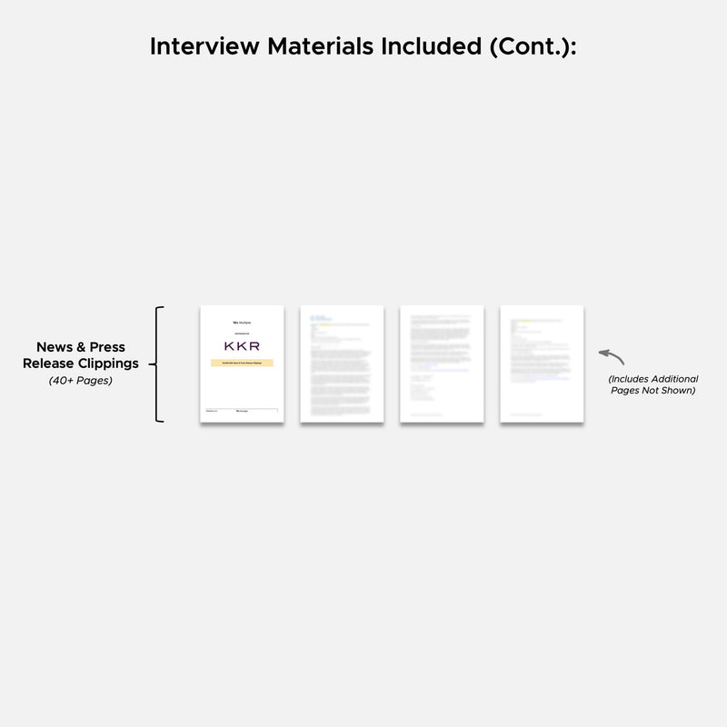Private Equity Interview Questions PE Practice Mega Fund KKR Interview - 10x Multiple