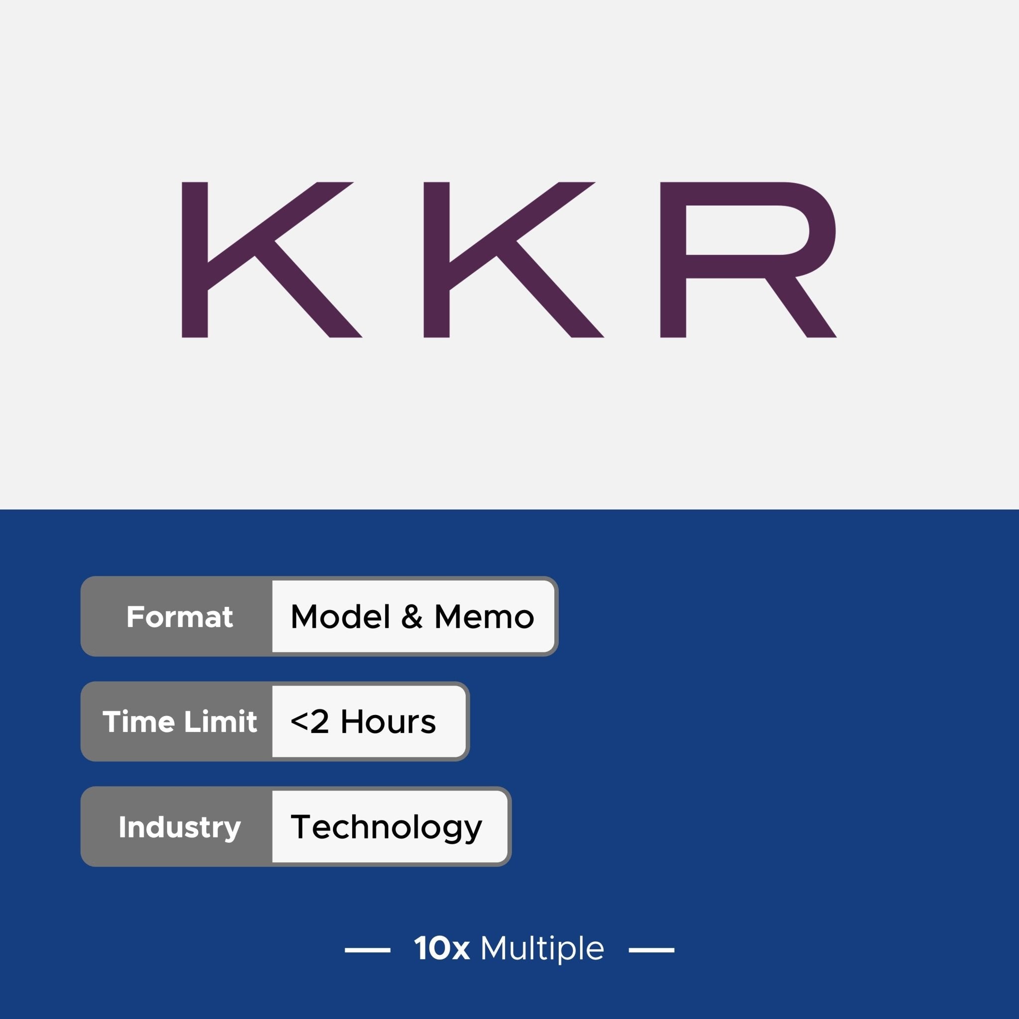 Private Equity Interview Questions PE Practice Mega Fund KKR Interview - 10x Multiple
