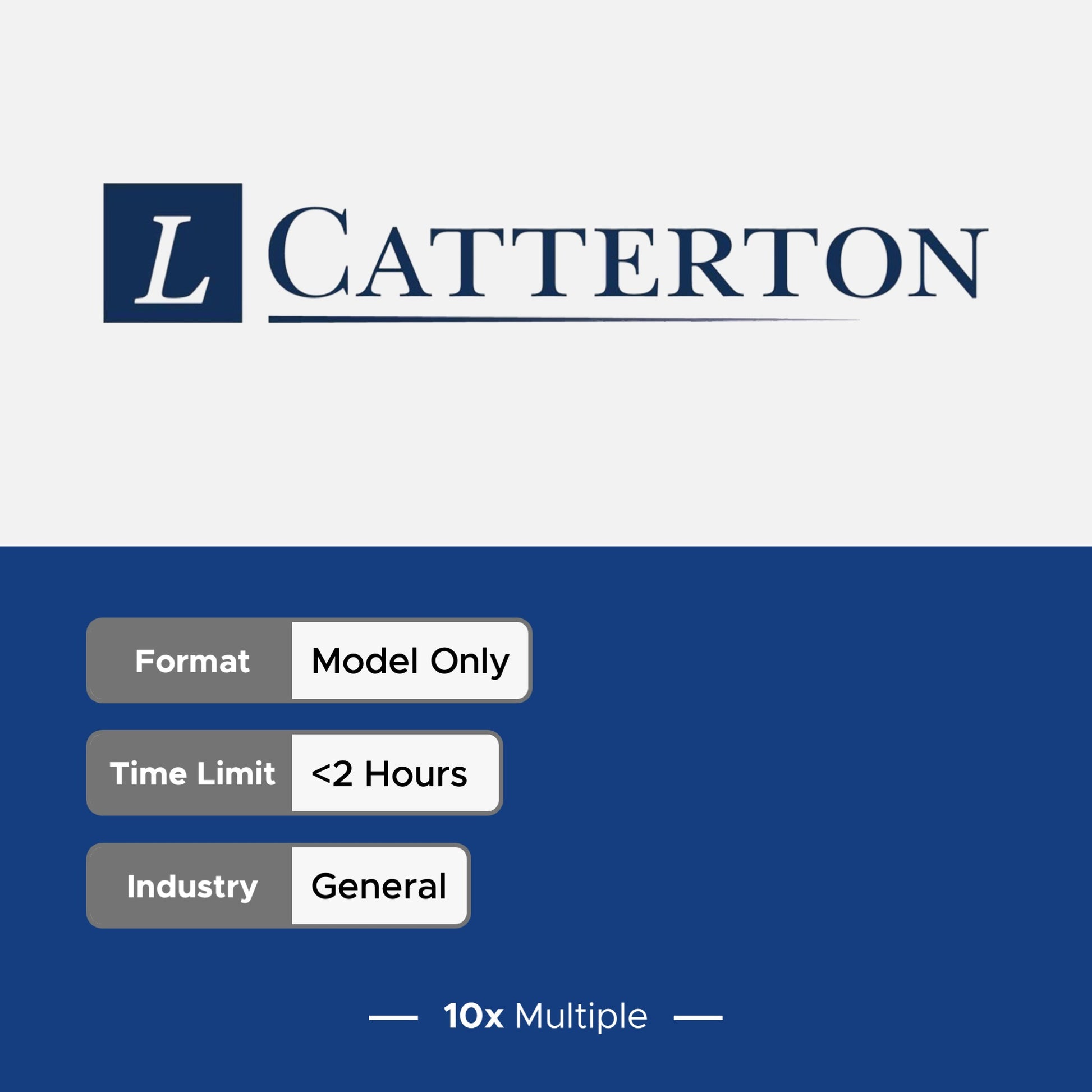 Private Equity Interview Questions PE Practice Mega Fund L Catterton - 10x Multiple