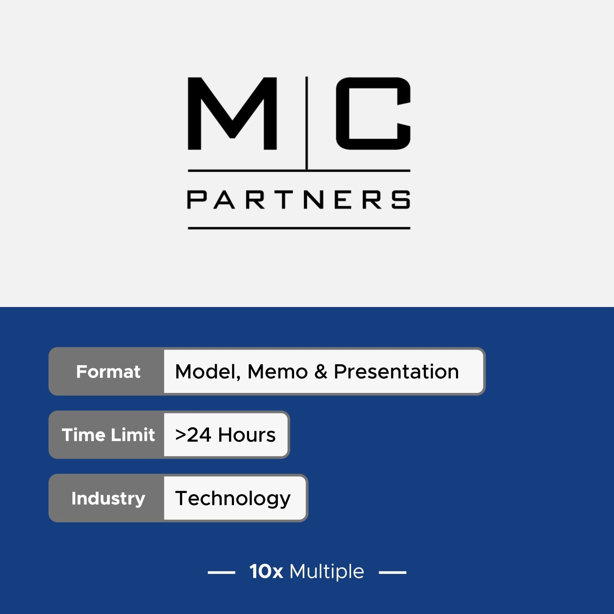 Private Equity Interview Questions PE Practice Mega Fund MC Partners Interview - 10x Multiple
