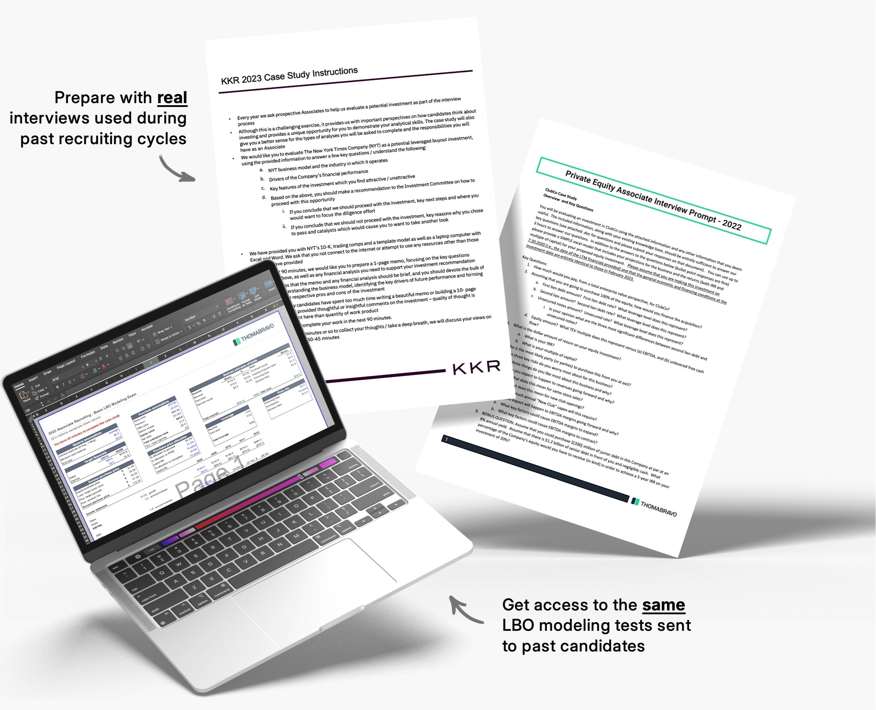  Private Equity Interview Questions PE Practice Model Memo Paper LBO Solutions 10xMultiple