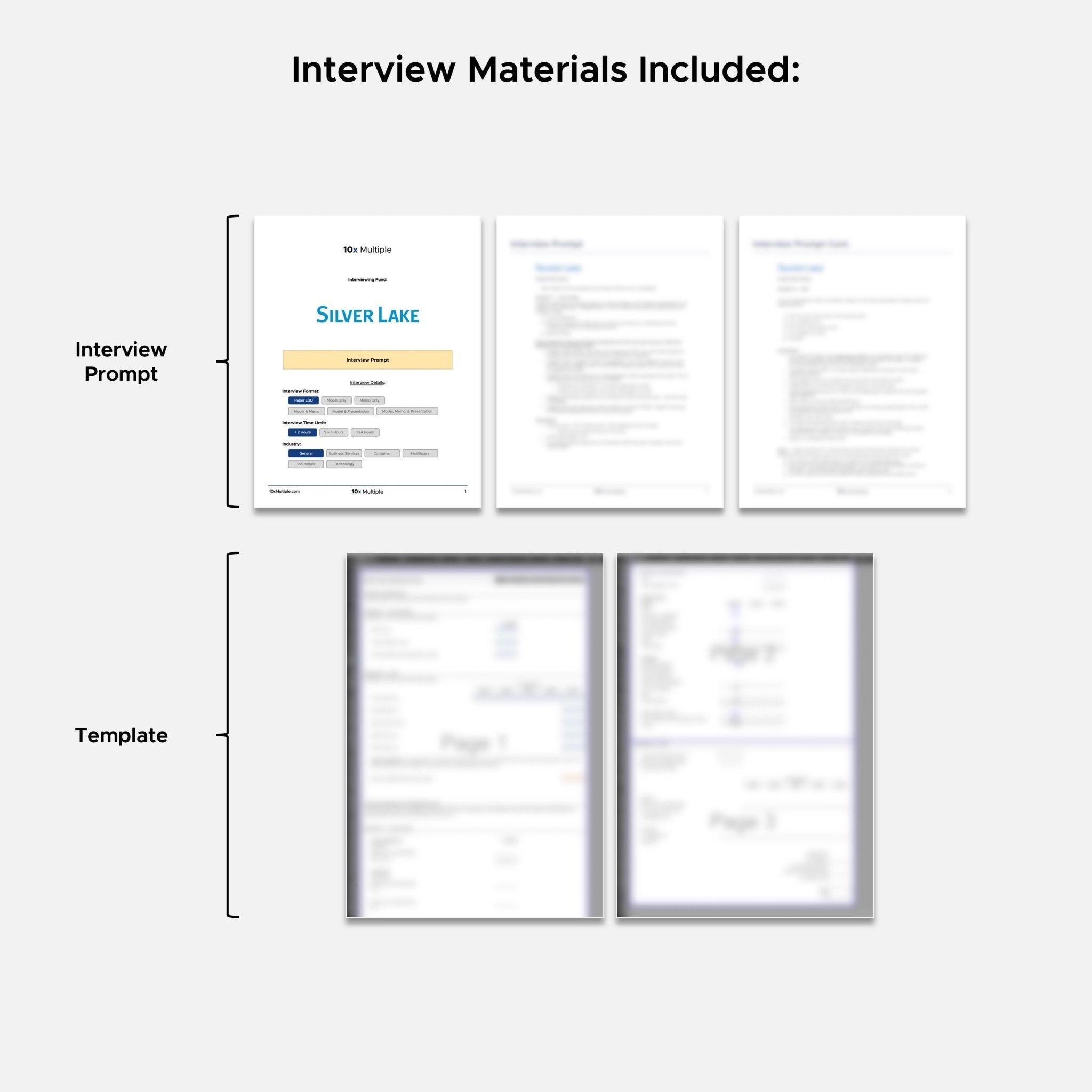 Private Equity Interview Questions PE Practice Mega Fund Silver Lake Interview - 10x Multiple