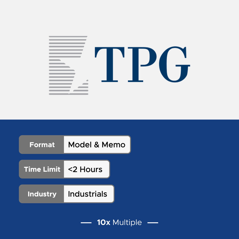 Private Equity Interview Questions PE Practice Mega Fund TPG Interview - 10x Multiple