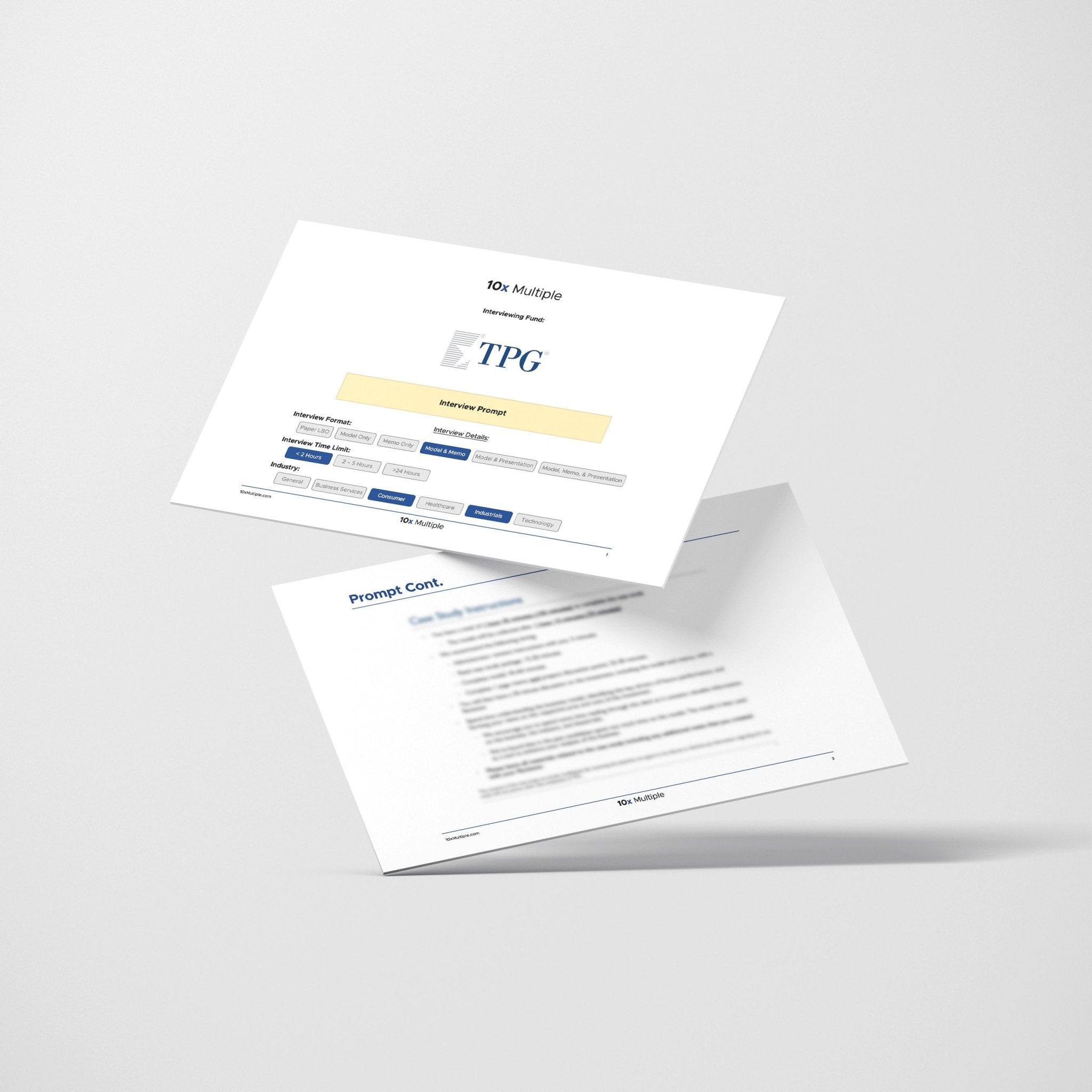 Private Equity Interview Questions PE Practice Mega Fund TPG Interview - 10x Multiple