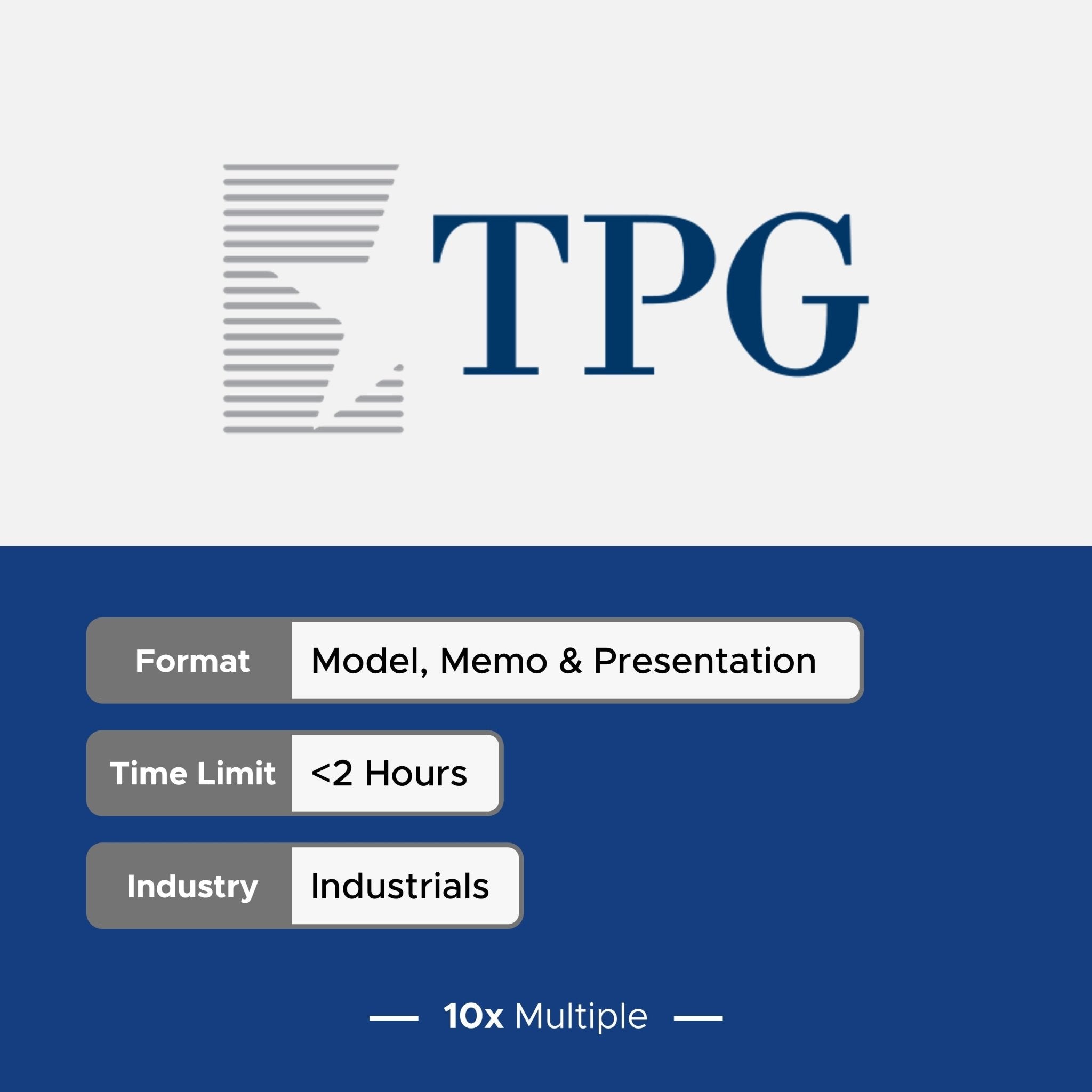 Private Equity Interview Questions PE Practice Mega Fund TPG Interview - 10x Multiple
