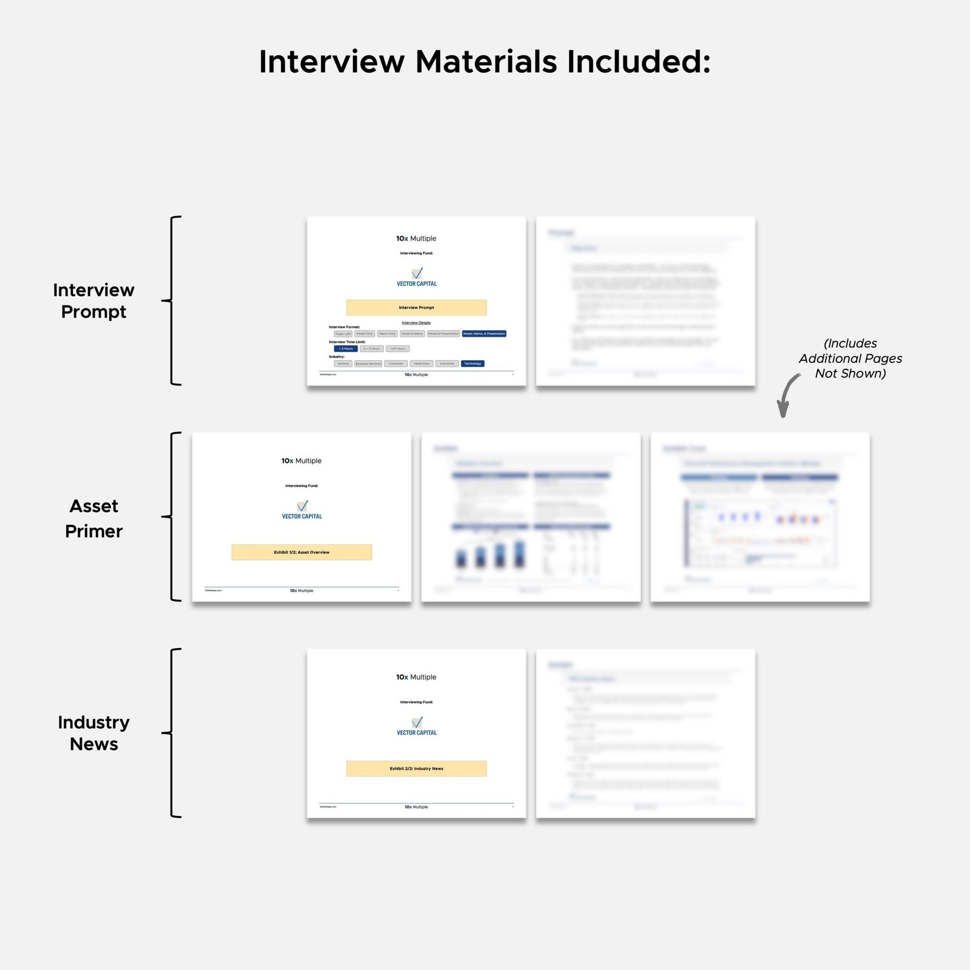 Private Equity Interview Questions PE Practice Mega Fund Vector Capital Interview - 10x Multiple